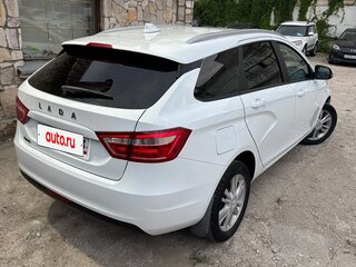 2020 Lada (ВАЗ) Vesta SW I, белый, 1150000 рублей, вид 3