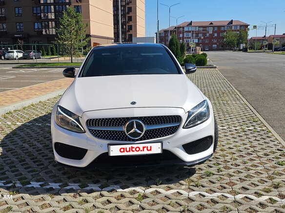 2017 Mercedes-Benz C-Класс 180 9G-TRONIC IV (W205), белый, 2900000 рублей - вид 2