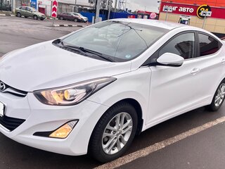 2014 Hyundai Elantra V (MD) Рестайлинг, белый, 1200000 рублей, вид 1