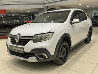 2019 Renault Logan Stepway II Рестайлинг, белый, 660000 рублей, вид 1