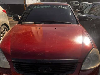 2007 Lada (ВАЗ) Priora I, красный, 150000 рублей, вид 4