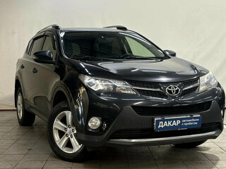 2014 Toyota RAV4 IV (XA40), чёрный, 1430000 рублей, вид 2