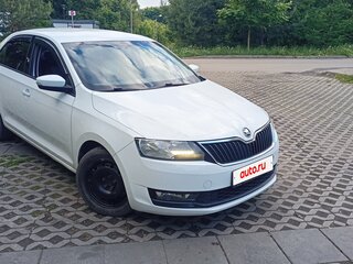 2017 Skoda Rapid I Рестайлинг, белый, 1100000 рублей, вид 5