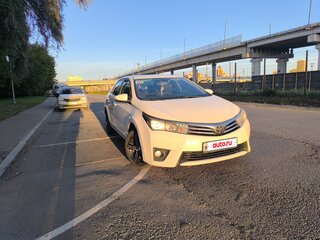 2013 Toyota Corolla XI (E160, E170, E180), белый, 1230000 рублей, вид 3