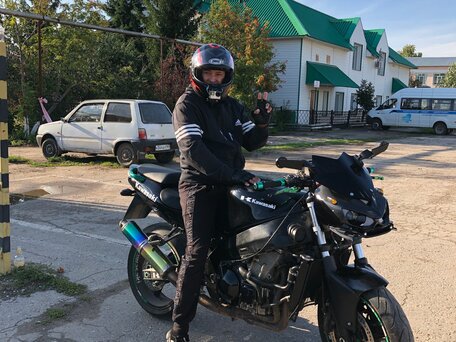 2002 Kawasaki ZX-9R Ninja, чёрный, 350000 рублей, вид 3