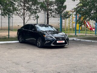 2018 Lexus ES 250 VI Рестайлинг, чёрный, 3400000 рублей, вид 4
