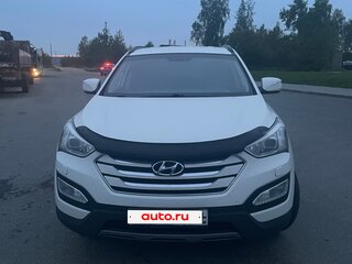 2013 Hyundai Santa Fe III, белый, 1600000 рублей, вид 4