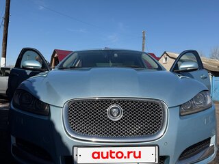 2013 Jaguar XF I Рестайлинг, голубой, 1280000 рублей, вид 1