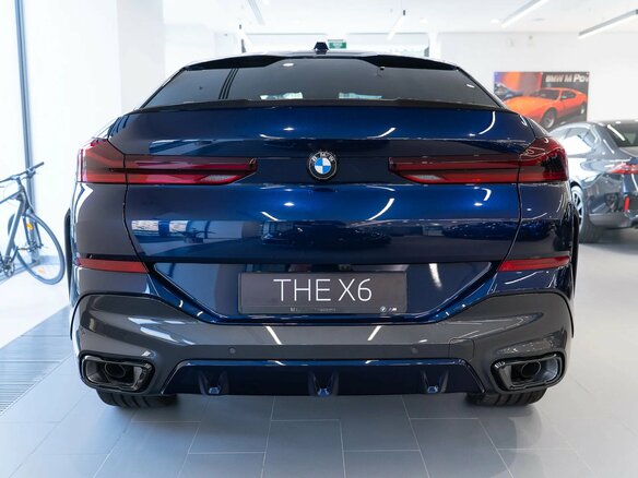 2025 BMW X6 40d III (G06) Рестайлинг, синий, 17700000 рублей - вид 5