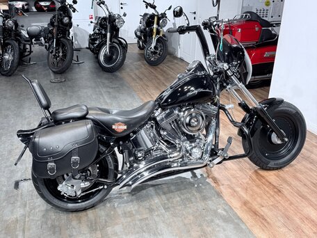2002 Harley-Davidson Fat Boy, чёрный, 999000 рублей, вид 4