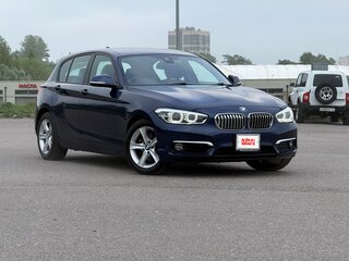 2016 BMW 1 серии 118i II (F20/F21) Рестайлинг, синий, 1490000 рублей, вид 2