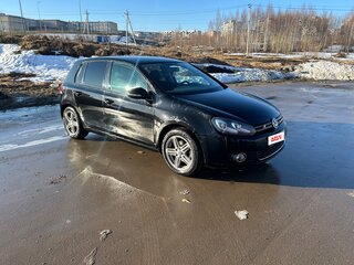 2010 Volkswagen Golf VI, чёрный, 590000 рублей, вид 3