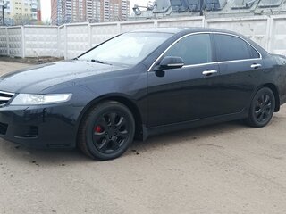 2007 Honda Accord VII Рестайлинг, чёрный, 735000 рублей, вид 2