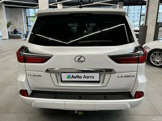 2018 Lexus LX 450d III Рестайлинг 2, белый, 6500000 рублей, вид 4