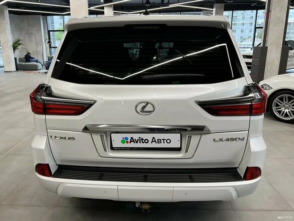 2018 Lexus LX 450d III Рестайлинг 2, белый - вид 3