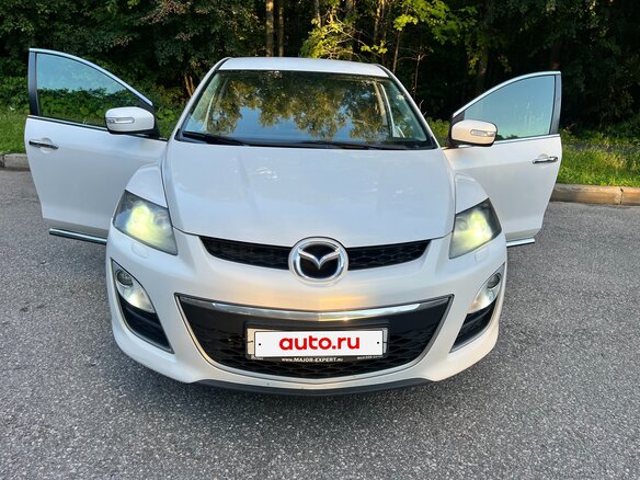 2011 Mazda CX-7 I Рестайлинг, белый - вид 1