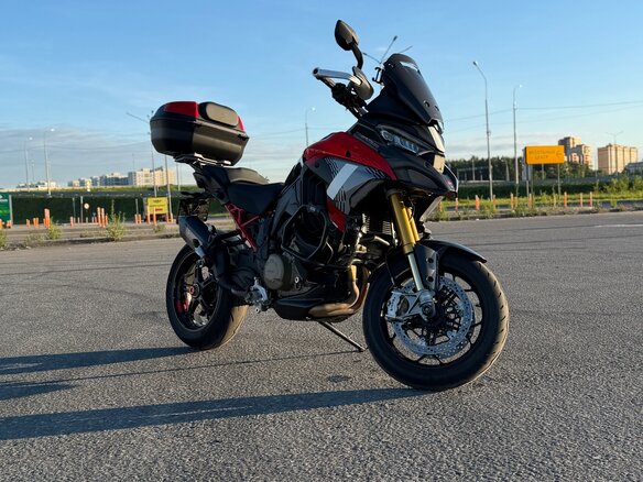 2025 Ducati Multistrada V4, красный, 3180000 рублей - вид 6