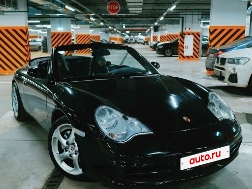 2002 Porsche 911 Carrera 4 V (996) Рестайлинг, чёрный - вид 15