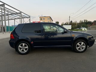 1998 Volkswagen Golf IV, синий, 225000 рублей, вид 4