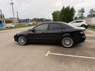 2005 Mazda 6 I (GG) Рестайлинг, чёрный, 430000 рублей, вид 5