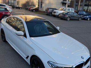 2019 BMW 5 серии 530i xDrive VII (G30/G31/G38), белый, 3450000 рублей, вид 5