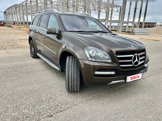 2012 Mercedes-Benz GL-Класс 350 I (X164) Рестайлинг, коричневый, 1700000 рублей, вид 3