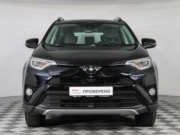 2019 Toyota RAV4 IV (XA40) Рестайлинг, чёрный - вид 1