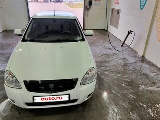 2014 Lada (ВАЗ) Priora I Рестайлинг, белый, 550000 рублей, вид 3