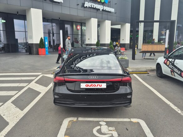 2020 Audi A7 50 TDI II (4K), чёрный, 5800000 рублей - вид 3