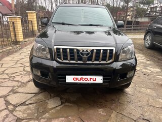 2008 Toyota Land Cruiser Prado 4-speed 120 Series Рестайлинг, чёрный, 3330000 рублей, вид 1