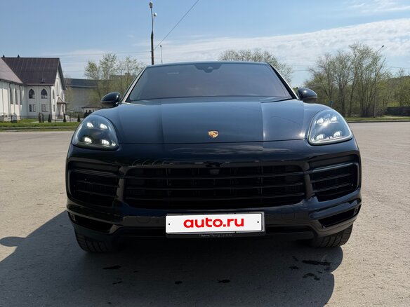 2020 Porsche Cayenne Coupé III, чёрный, 9650000 рублей - вид 3