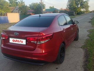 2016 Kia Rio III Рестайлинг, красный, 780000 рублей, вид 4