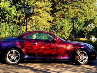 2002 Lexus SC 430 II, красный, 1500000 рублей, вид 4