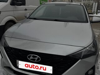 2022 Hyundai Solaris II Рестайлинг, серый, 1410000 рублей, вид 1