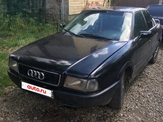 1987 Audi 80 IV (B3), чёрный, 130000 рублей, вид 1