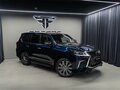 2018 Lexus LX 570 III Рестайлинг 2, синий, 9994000 рублей - вид 2