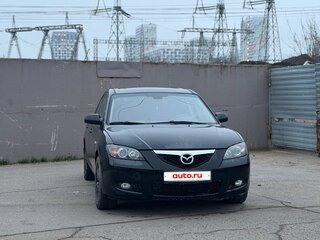 2008 Mazda 3 I (BK) Рестайлинг, чёрный, 610000 рублей, вид 2