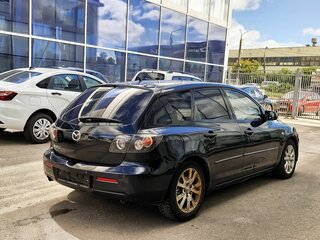 2007 Mazda 3 I (BK) Рестайлинг, чёрный, 451440 рублей, вид 3