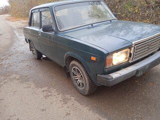 2007 Lada (ВАЗ) 2107, зелёный, 160000 рублей, вид 3