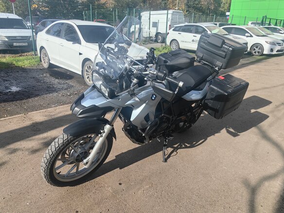 2008 BMW F 650 GS, серебристый, 570000 рублей