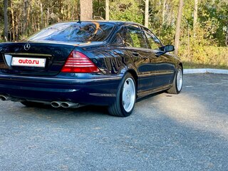 2003 Mercedes-Benz S-Класс 500 IV (W220) Рестайлинг, синий, 1399000 рублей, вид 1