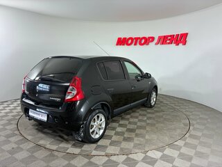 2013 Renault Sandero I, чёрный, 645000 рублей, вид 4