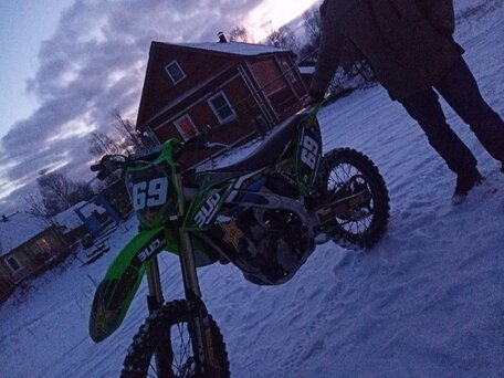 2017 Kawasaki KX 250, зелёный, 370000 рублей, вид 1