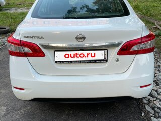2015 Nissan Sentra VII (B17), белый, 970000 рублей, вид 4
