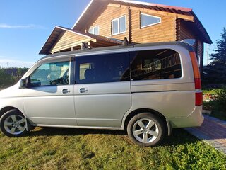 2003 Honda Stepwgn II, серебристый, 820000 рублей, вид 4