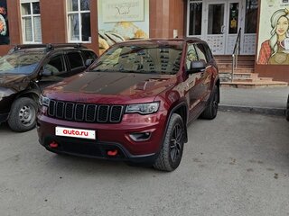 2017 Jeep Grand Cherokee IV (WK2) Рестайлинг, красный, 3350000 рублей, вид 1
