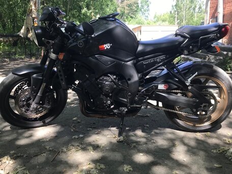 2008 Yamaha FZ1, чёрный, 530000 рублей, вид 1
