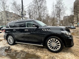 2017 Infiniti QX80 I Рестайлинг, чёрный, 5199000 рублей, вид 5