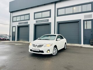 2012 Toyota Corolla X (E140, E150) Рестайлинг, белый, 1079000 рублей, вид 1