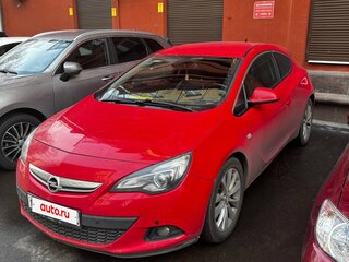 2012 Opel Astra GTC J Рестайлинг, красный, 790000 рублей, вид 1